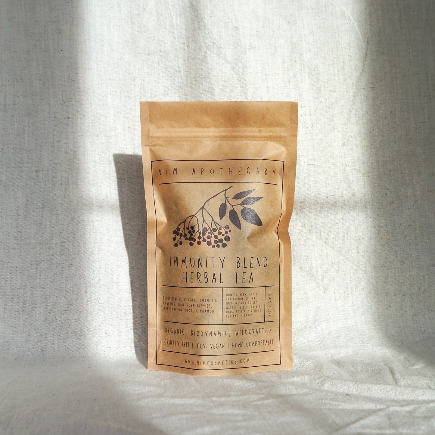 organic immunity blend herbal tea